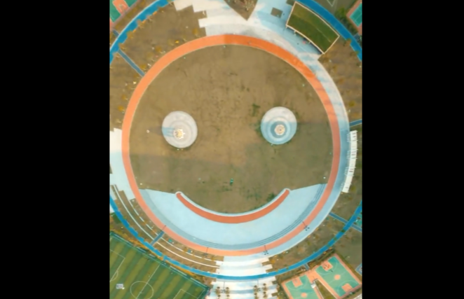 瞰珠海 | 太驚喜！橫琴巨型“笑臉”一笑傾城……